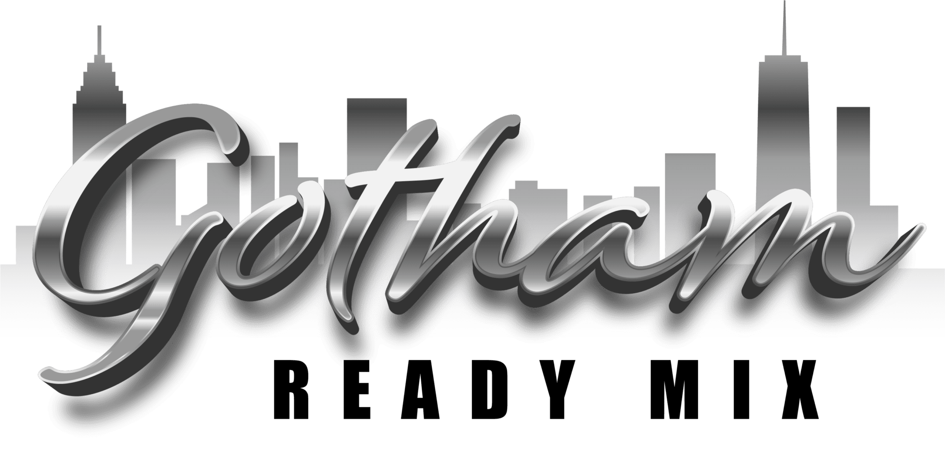 Gotham ready mix logo.